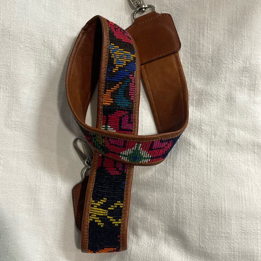 Like Nena and co bag strap 36x2” silver hardware